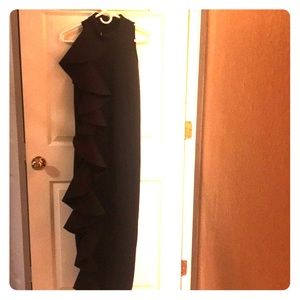 Hot After Five Sleeveless Dress With A Side Flair